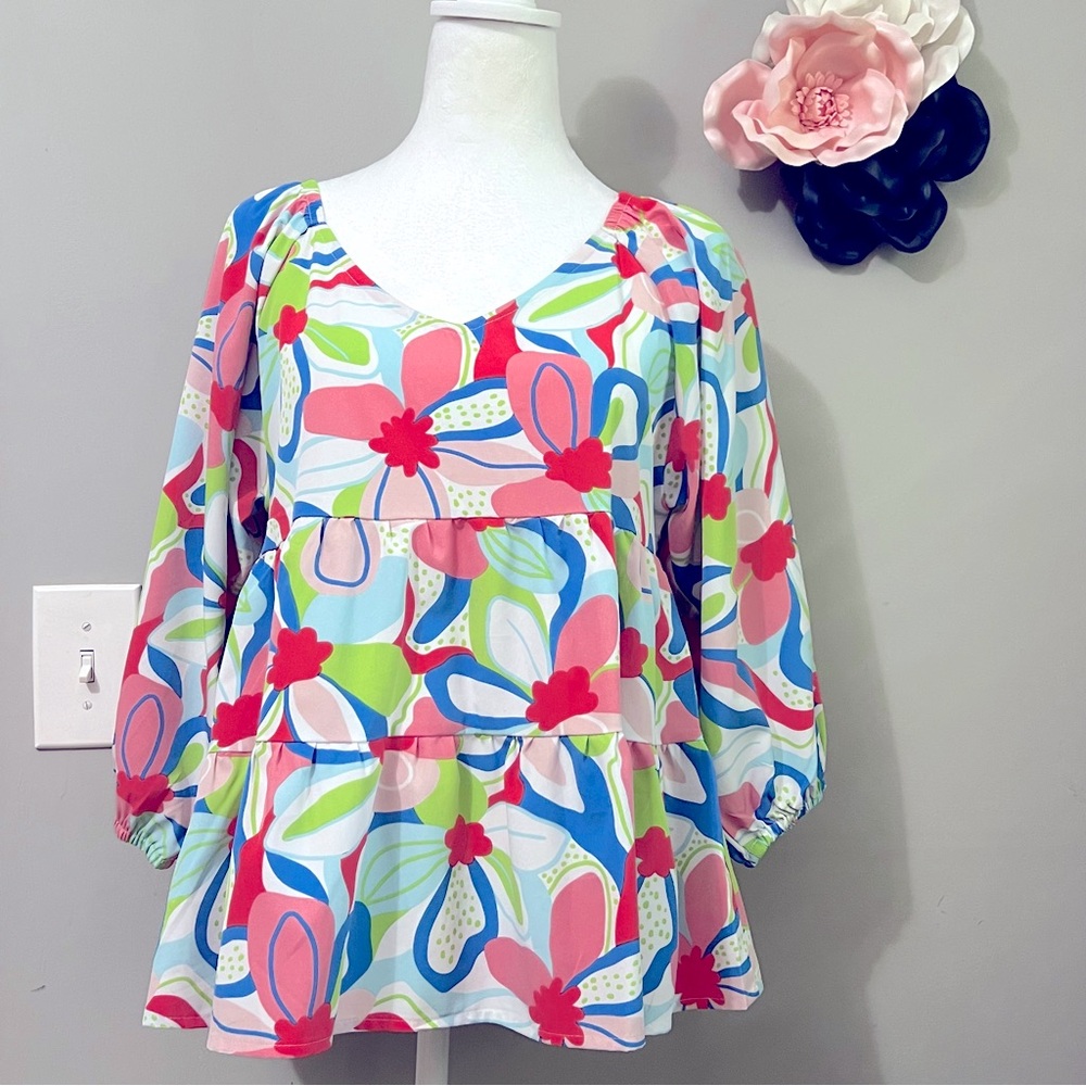 Michelle McDowell Sophia top size Large